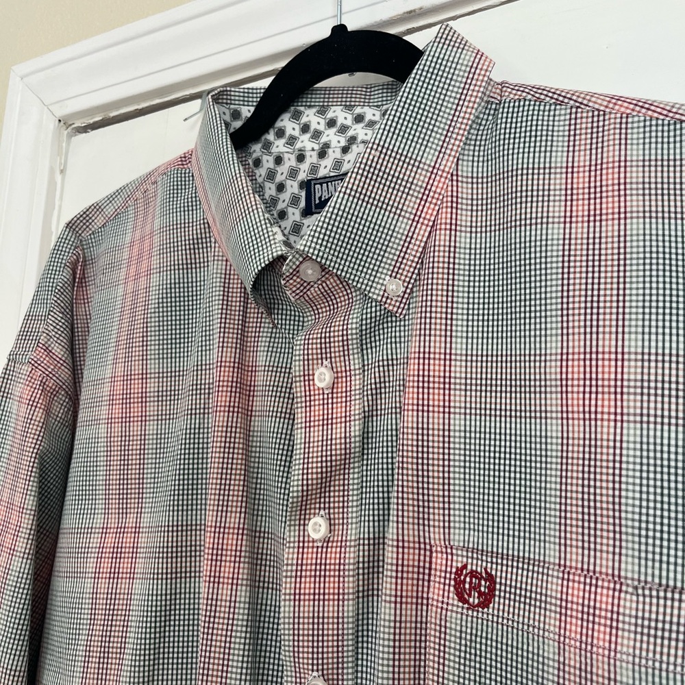 Panhandle slim Men’s long sleeve button down western shirt size XXL.
